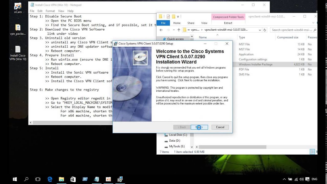 cisco vpn client download for windows 10